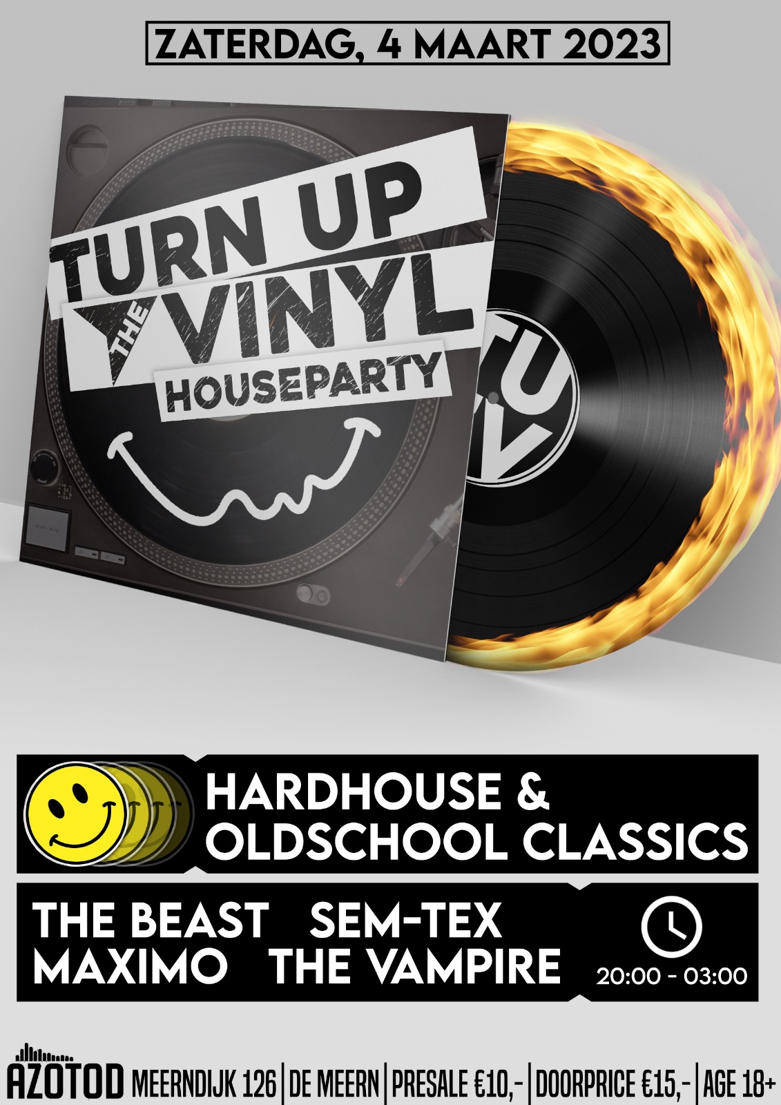 Turn Up The Vinyl Oldskool & Hardhouse edition